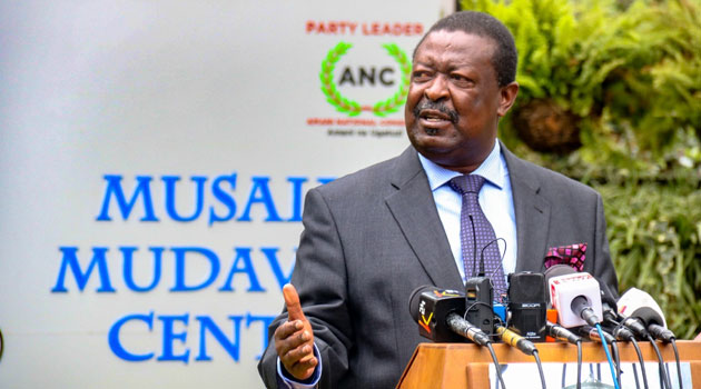 Burglars invade Mudavadi's house