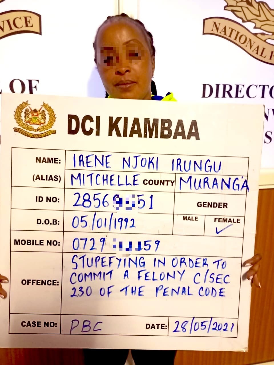 DCI nabs notorious waiter, saves Kiambu revelers from mchele