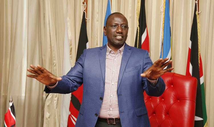 Deputy President William Ruto: PHOTO/DPPS