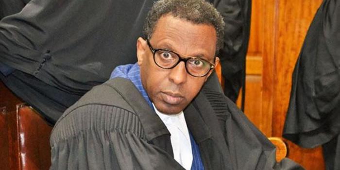 Lawyer Ahmednasir Abdulahi PHOTO/Courtesy