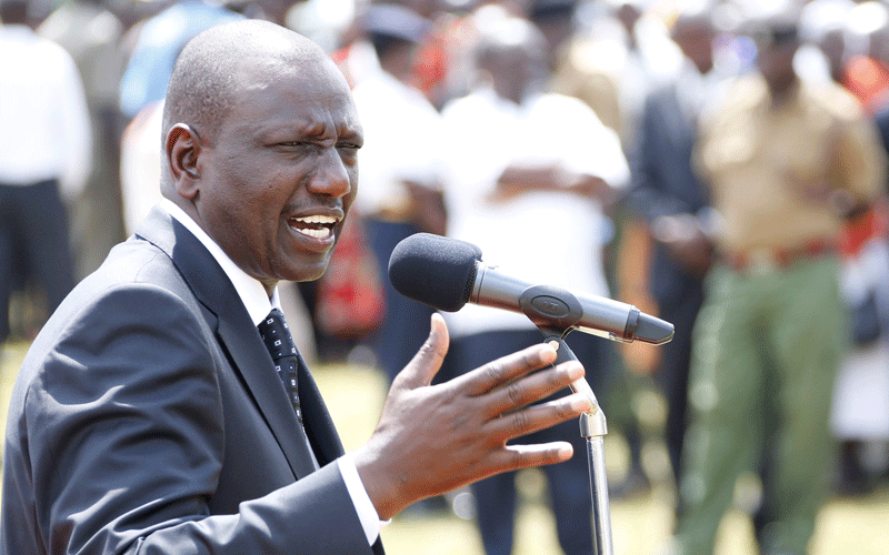 Deputy President William Ruto. PHOTO/Courtesy