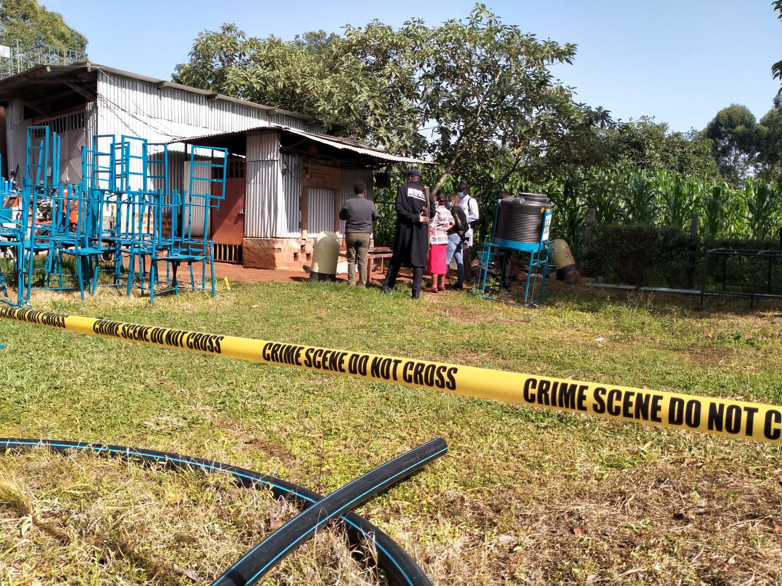 Workers cry foul after  watchman, 51, was murdered, property worth millions stolen in Kitale