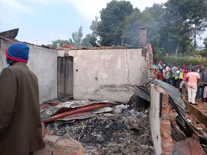 Thugs on the run as teacher, husband burn to ashes in Kisii