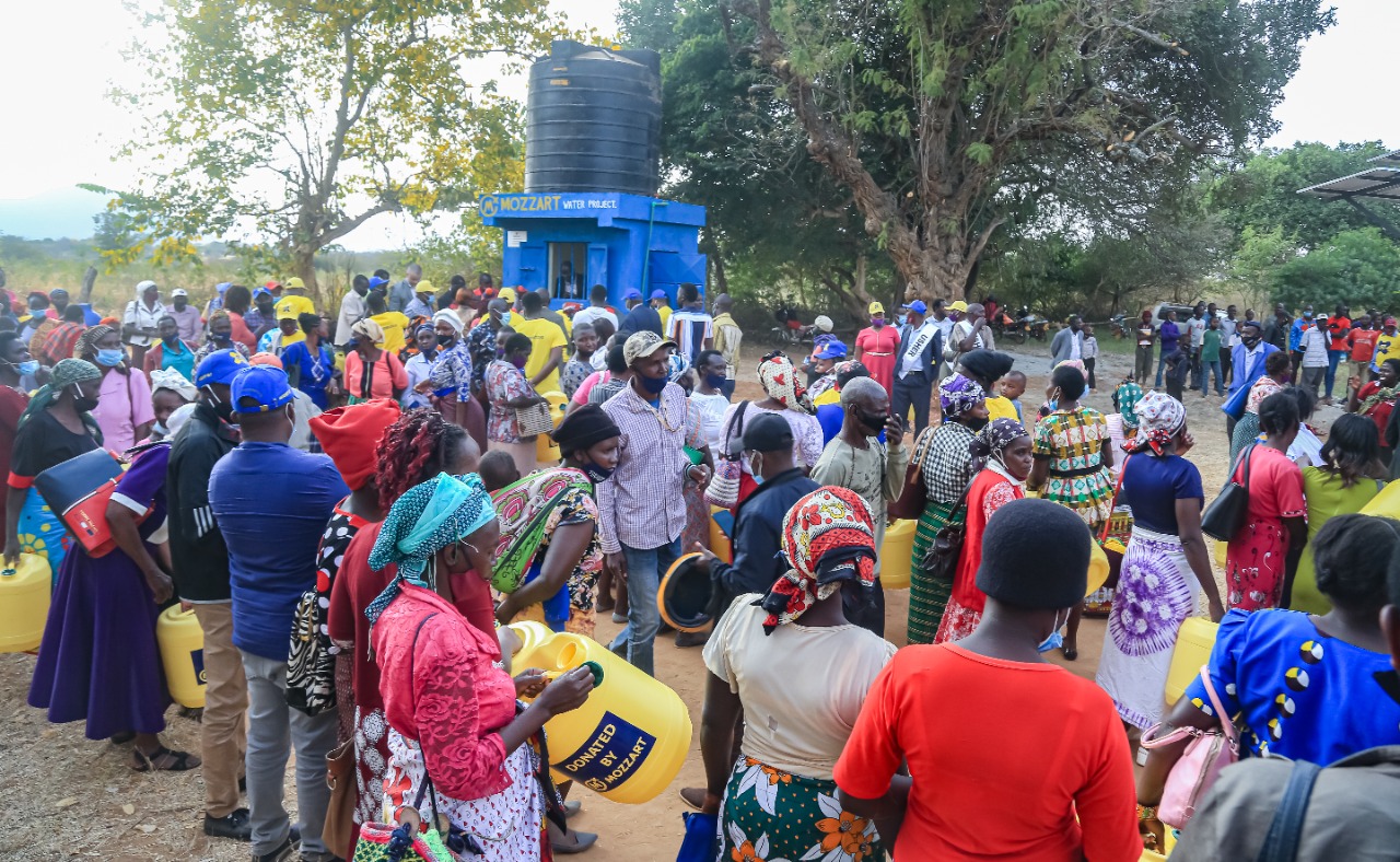 New lease of life as Mozzart Bet commissions another water well in Makueni