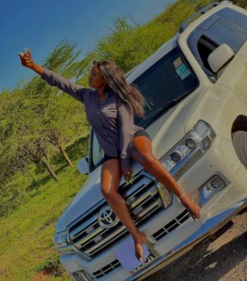 Kitale socialite Shay Diva in court for stealing car from her late Asian boyfriend