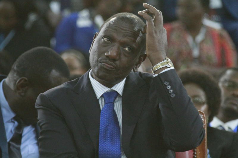 Deputy President William Ruto castigated by Marsabit residents.