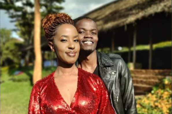 Singer Juliani and Machakos Governor's ex-wife Lilian Ng'ang'a. PHOTO/COURTESY