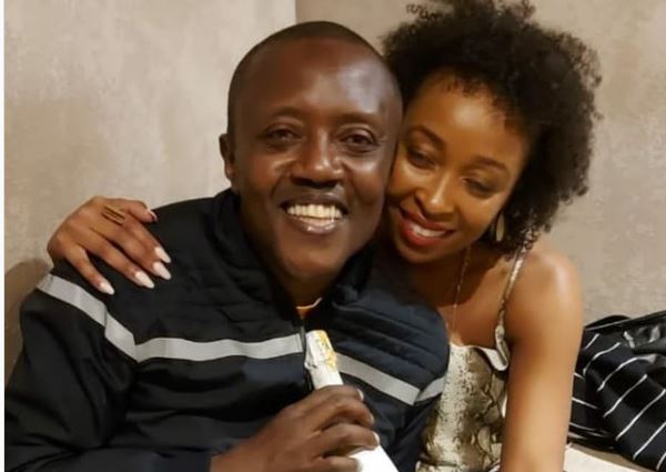 Maina Kageni over the moon as his ‘roommate’ Ciru arrives from America