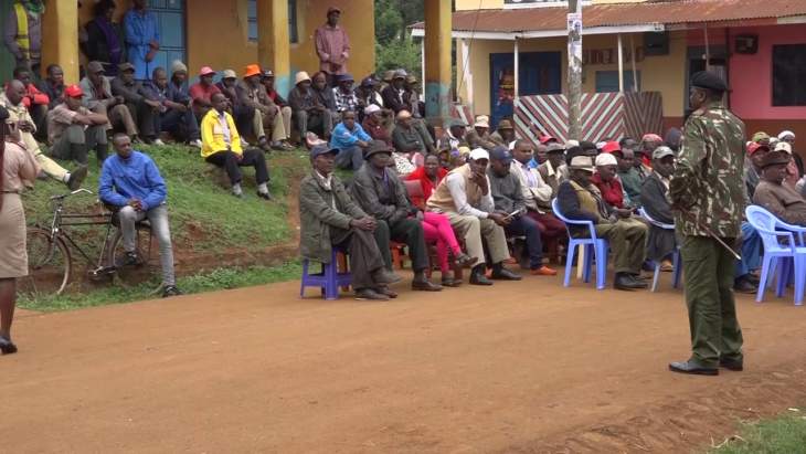 Govt announces day/night operation to weed out criminals at crime-stricken village in Gatundu