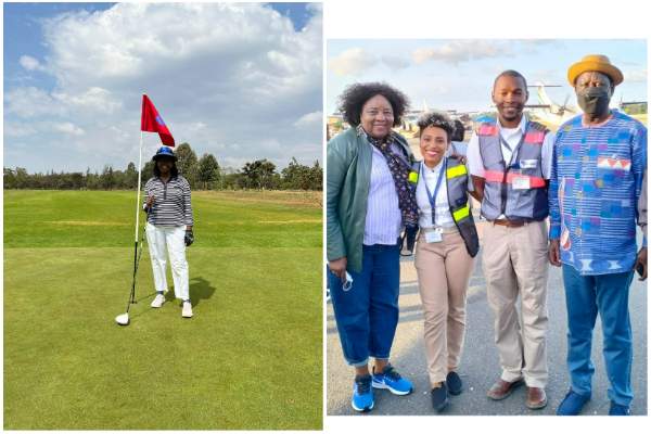 Karua golfing as Raila vacations in US on Ruto's big day