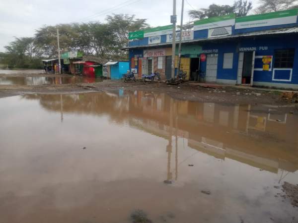 Gilgil residents assured of safety as Raging floods Paralyze Operations. PHOTO/Shadrack Nyakoe