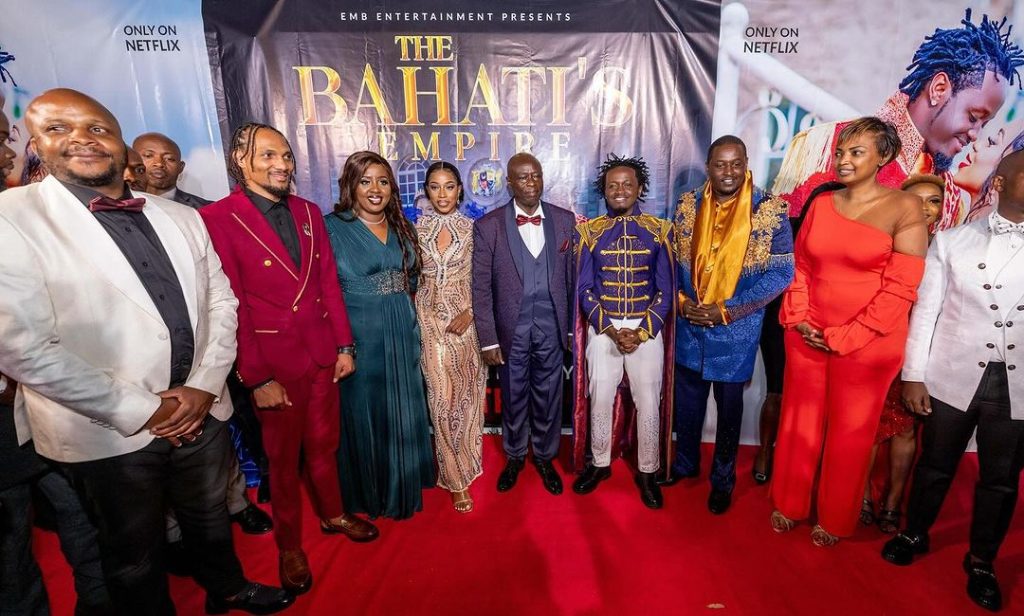 Celebrities at The Bahati's Empire reality show launch event on June 6, 2024. PHOTO/@jalangoo/Instagram