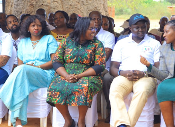 First Daughter Charlene Ruto during her visit to Kitui County. PHOTO/KNA