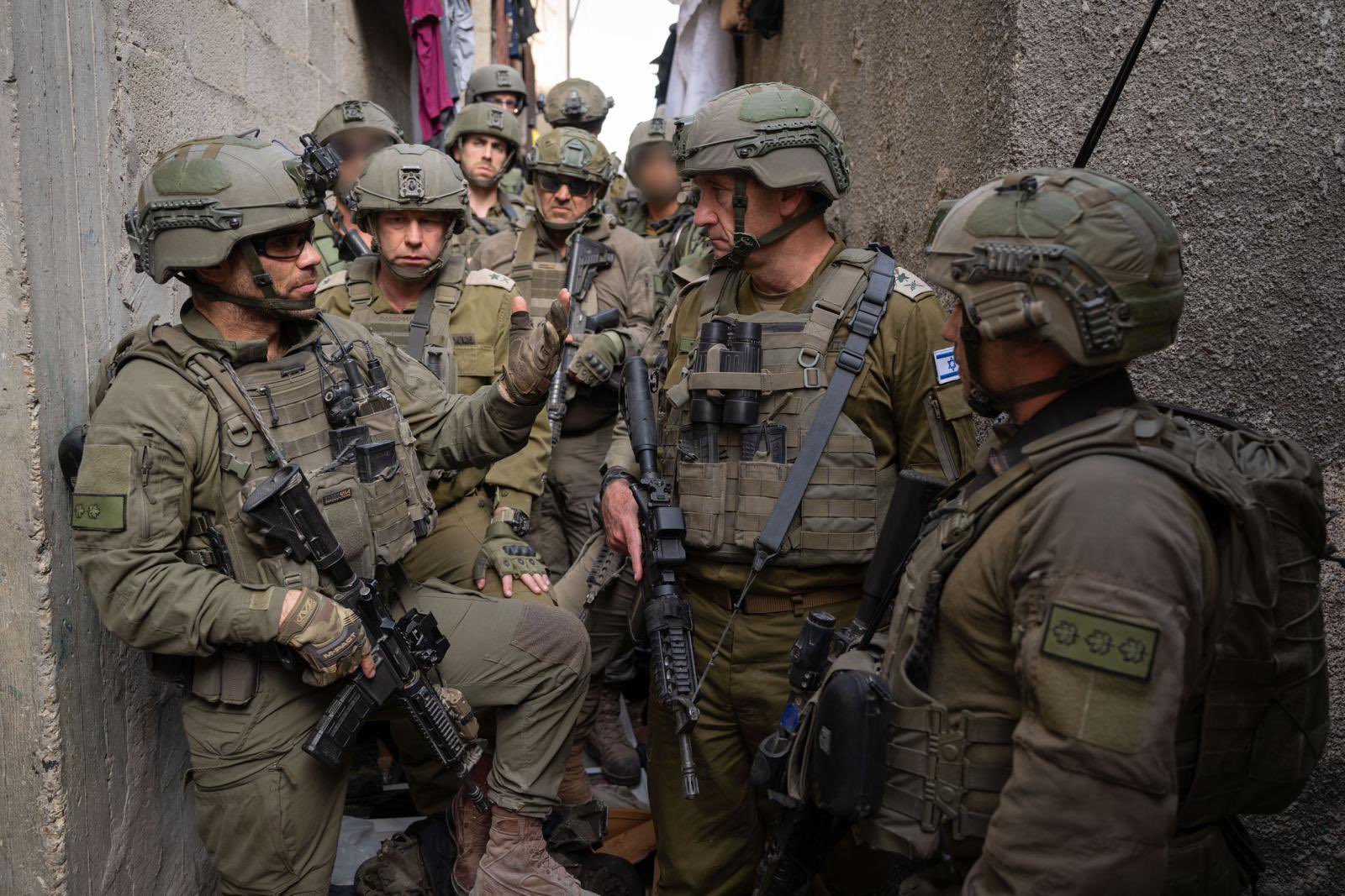 Israel Forces personnel in a previous operation.