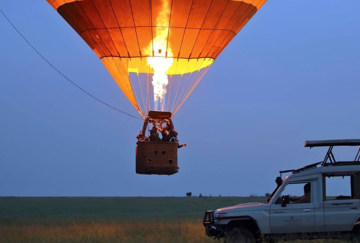 Tourists on a trip at the Maasai Mara. PHOTO/@JamboMagazine/X