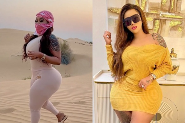 Kenyan socialite Vera Sidika. PHOTOs/@queenveebosset/Instagram