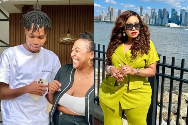 A photo collage of media personality Betty Kyallo with her boyfriend and socialite Vera Sidika. PHOTOs/@bettymuteikyallo &@queenveebosset/Instagram