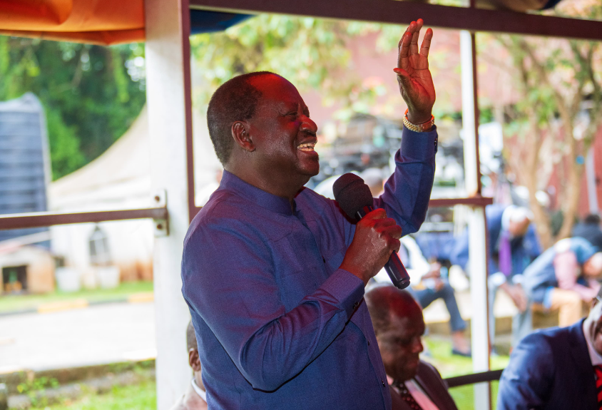 Azimio and opposition leader Raila Odinga at a past function. PHOTO/@RailaOdinga/X