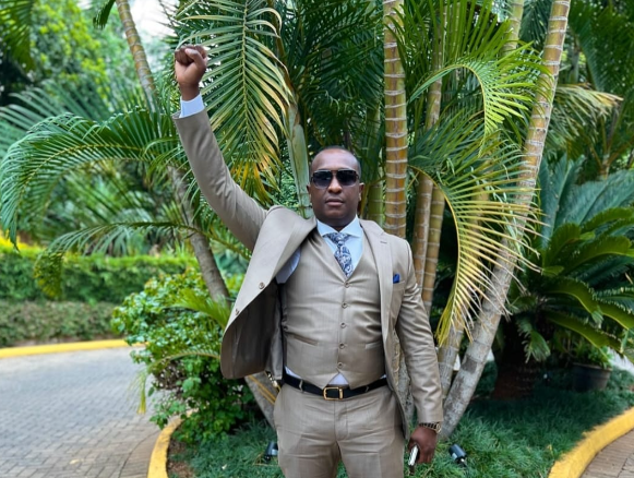 Former Starehe MP aspirant Steve Mbogo has challenged President Ruto to rethink decision to involve KDF in internal affairs. PHOTO///@Hon._steve_mbogo/Instagram