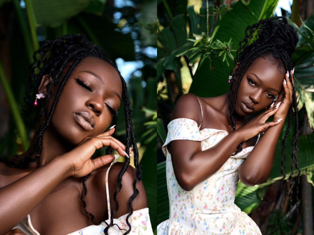 A collage of Los Angeles-based Kenyan comedian Elsa Majimbo. PHOTO/@ElsaAngel19/X