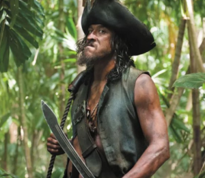 Pirates of the Caribbean actor Tamayo Perry died after a shark attack. PHOTO/@cosmic_marvel/X