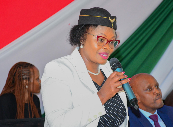 Githunguri MP Gathoni Wamuchomba appealed to police officers to exercise restraint in dealing with Finance Bill 2024 protesters. PHOTO/@hon_wamuchomba/X