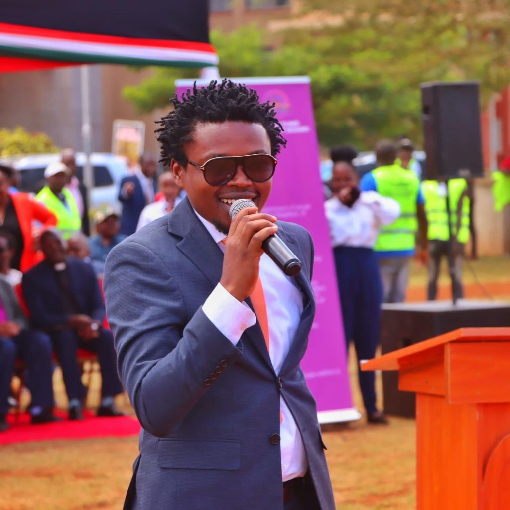 Comedian Chipukeezy at a past event. PHOTO/@chipukeezy/Instagram
