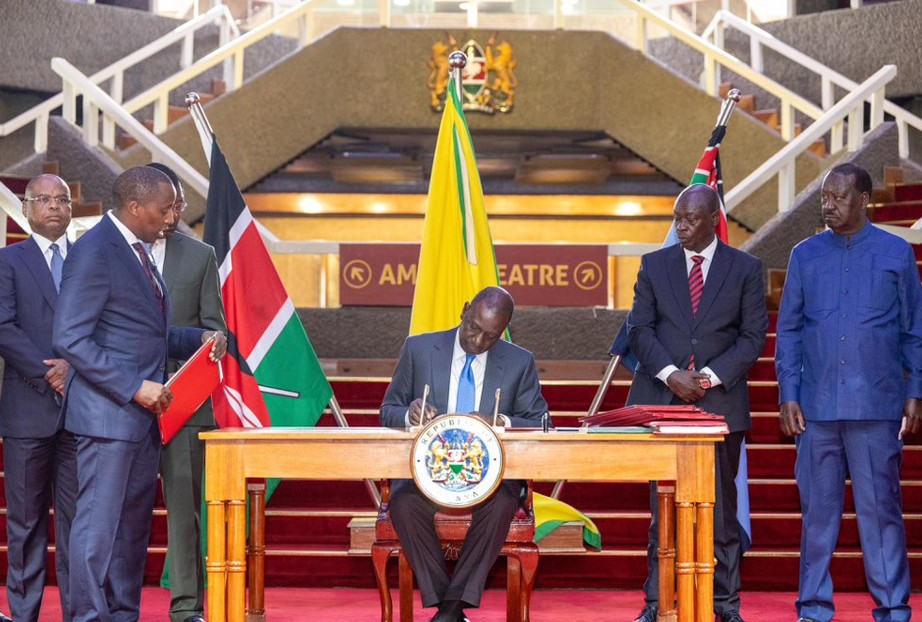 President William Ruto signs IEBC Bill into law