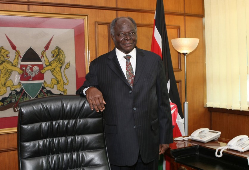 Retired President the late Mwai Kibaki