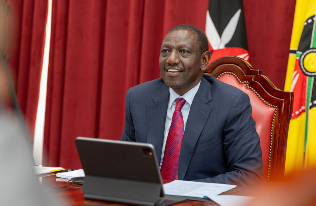 President Ruto engages the youth on X Space on July 5, 2024. PHOTO/@WilliamsRuto/X
