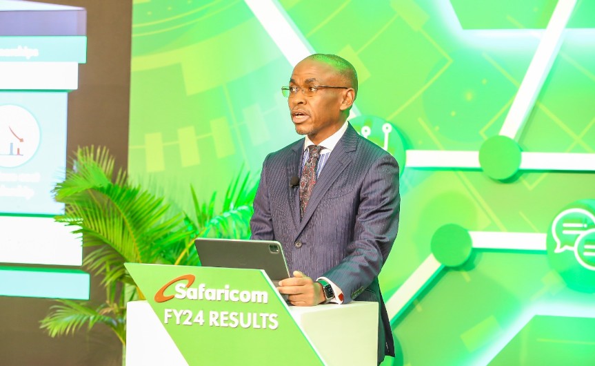 Safaricom CEO Peter Ndegwa