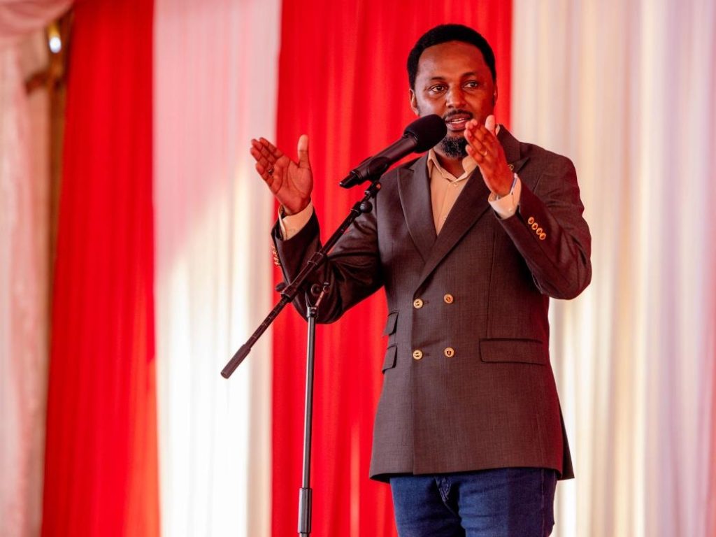 Kiambu Senator Karungo Thang'wa speaking on June 29, 2024. PHOTO/@KarungoThangwa/X