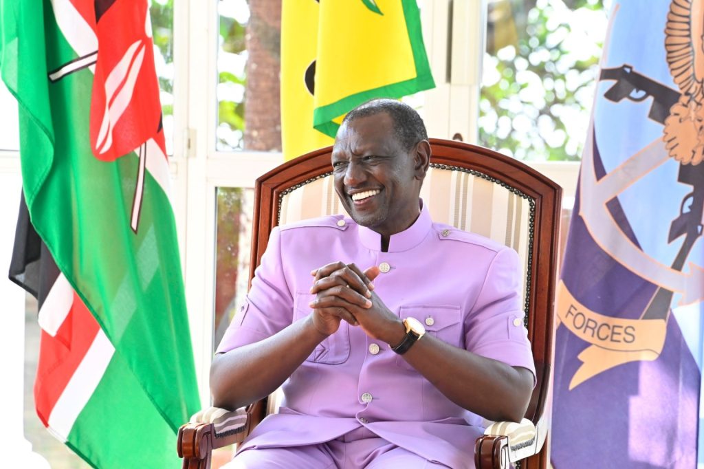 President Ruto on Friday, July 26, 2024, met the new Deputy Inspector Generals of police at State House, Mombasa. PHOTO/@WilliamsRuto/X