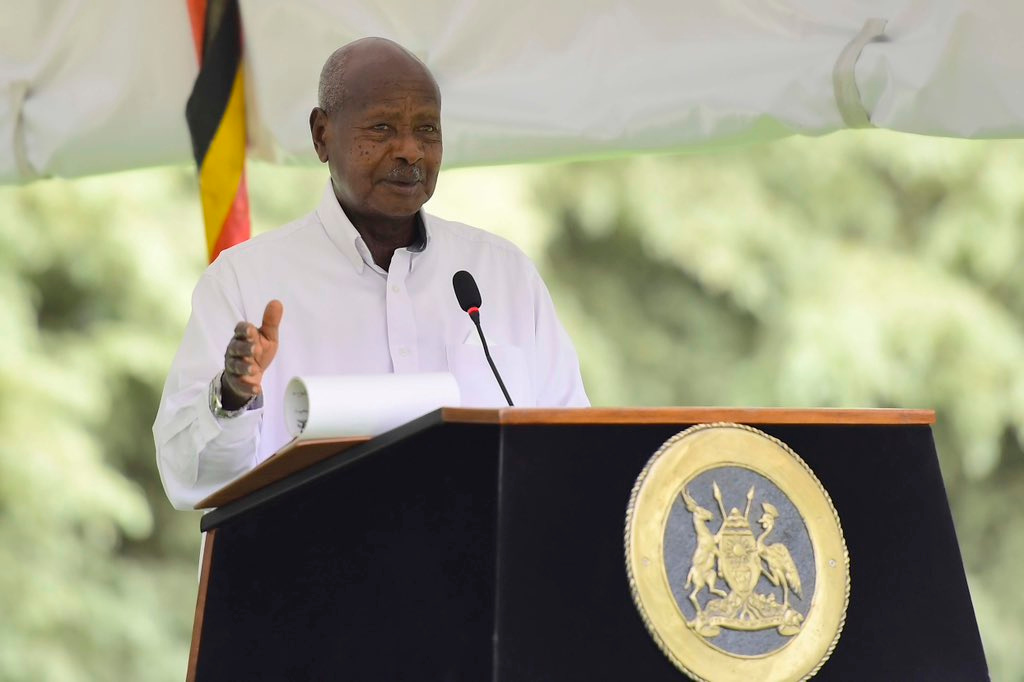 Uganda's President Yoweri Museveni