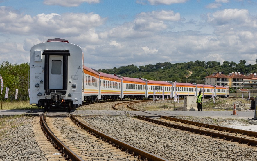 The standard gauge railway. PHOTO/@KenyaRailways_/X