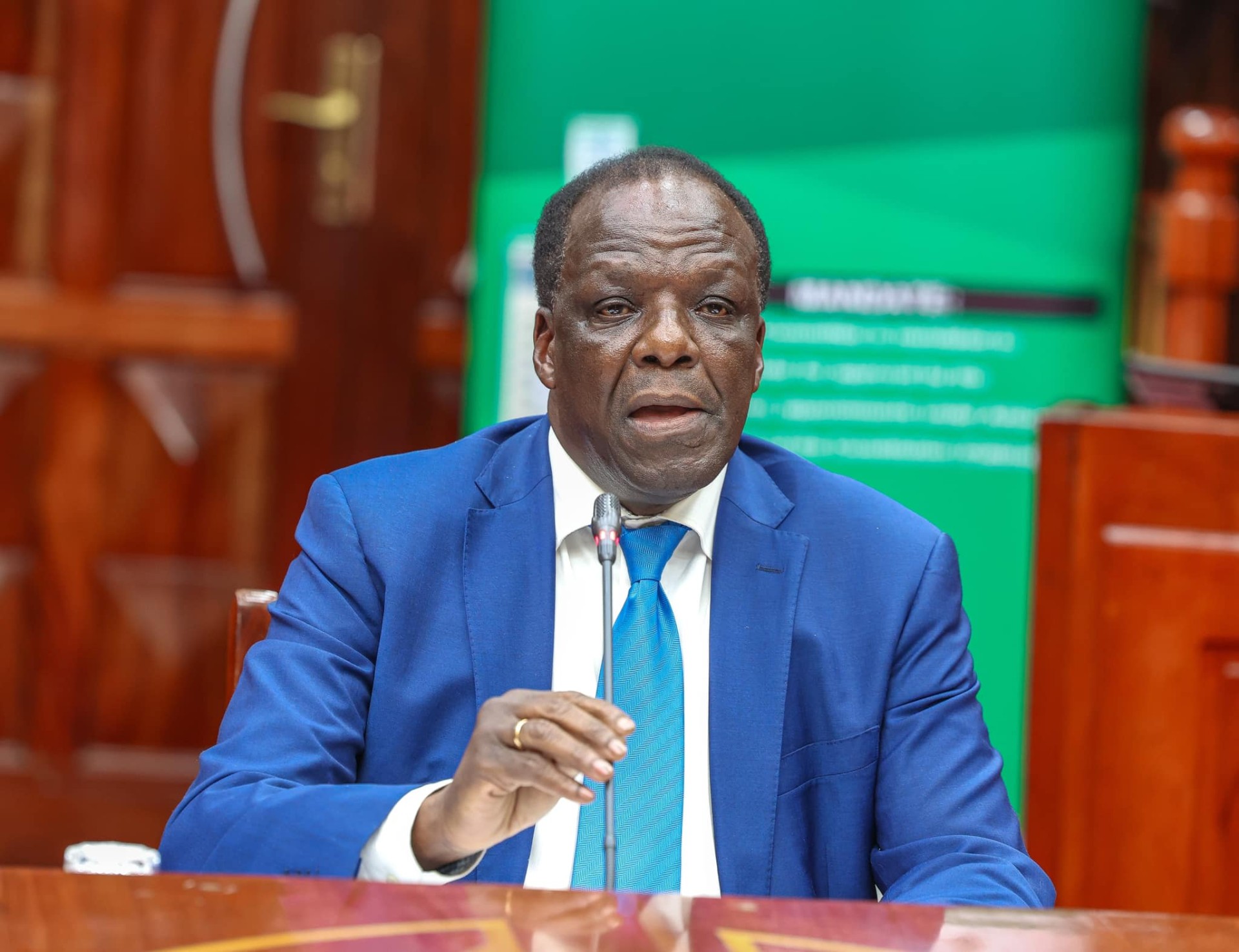 Cabinet Secretary nominee for Co-operatives and Micro, Small and Medium Enterprises Development Wycliffe Oparanya.PHOTO/https://www.facebook.com/ParliamentKE