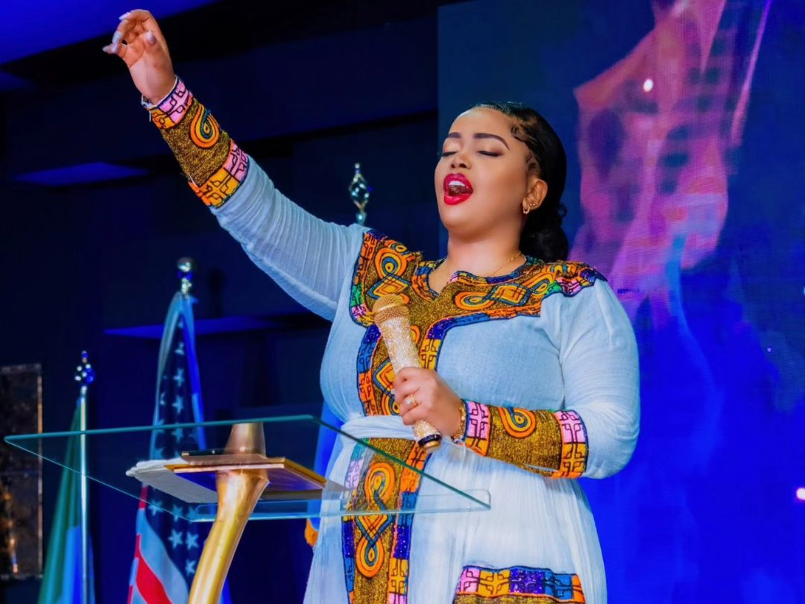 Reverend Lucy Natasha celebrates huge online following after closing physical church