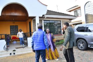 Martha Karua, Kalonzo Musyoka and Eugene Wamalwa in Kimunye, Kirinyaga County. PHOTO/@skmusyoka/X