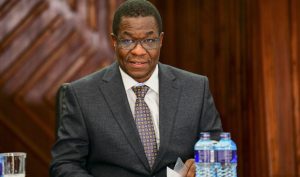 Energy CS Opiyo Wandayi during his first meeting on August 14, 2024. PHOTO/@KenGenKenya/X