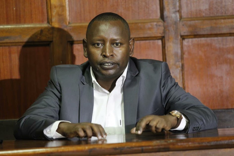 Former Samburu Governor Moses Kasaine Lenolkulal during a past court hearing. PHOTO/@ODPP_KE/X