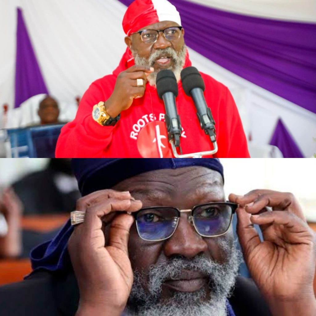 A collage of Roots party leader George Wajackoyah's photos. PHOTO/@GLWajackoyah/X