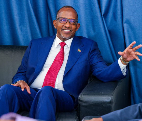 CS Aden Duale during a meeting in Abidjan, Ivory Coast on September 6, 2024. PHOTO/@HonAdenDuale/X