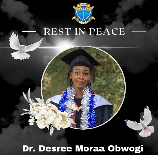 Desree Moraa's RIP poster. PHOTO/@Davji/X