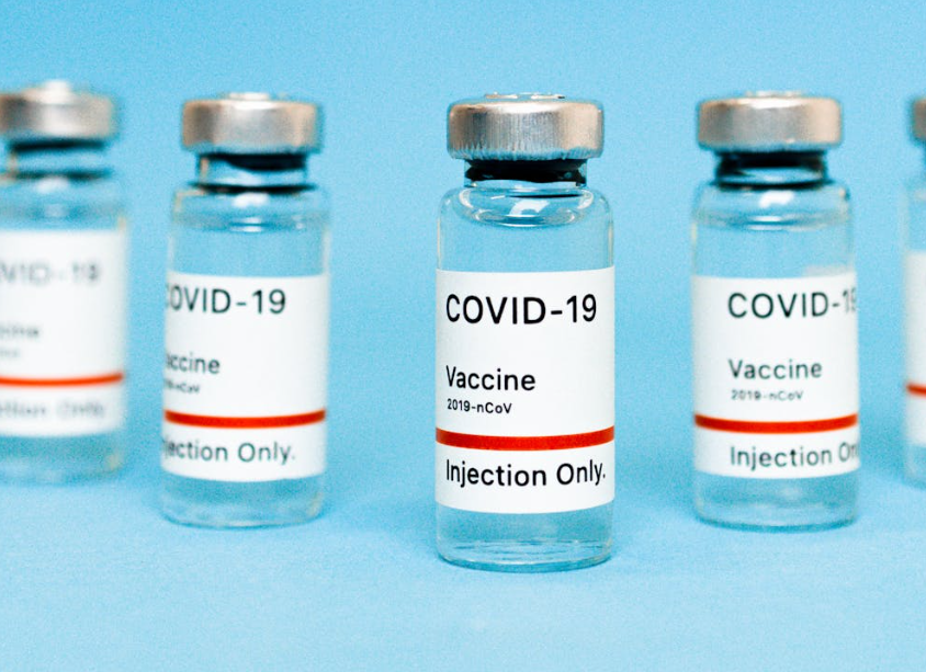 COVID-19 vaccine bottles. Image used for illustration purposes. PHOTO/Pexels