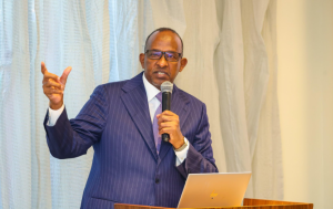 Cabinet Secretary Aden Duale speaking on Tuesday, September 10, 2024. PHOTO/@HonAdenDuale/X