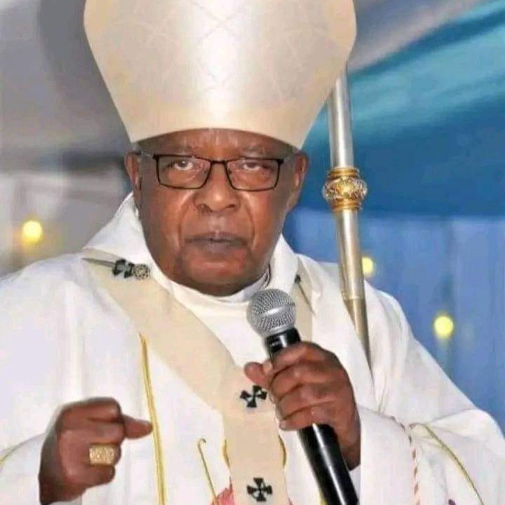 Cardinal John Njue. PHOTO/https://www.facebook.com/FrKinyuaOnline