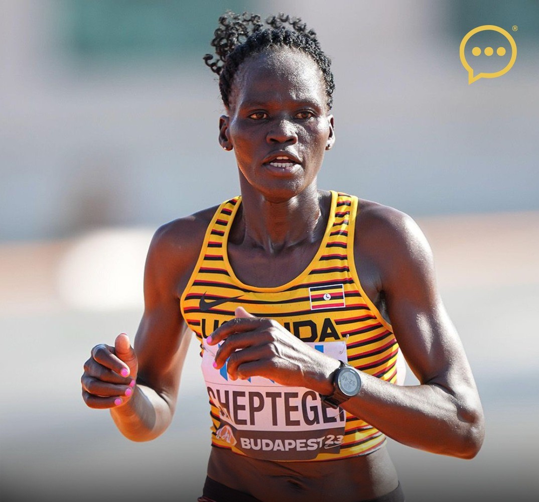 Rebecca Cheptegei in a past action. PHOTO/@OlympicsKe/X