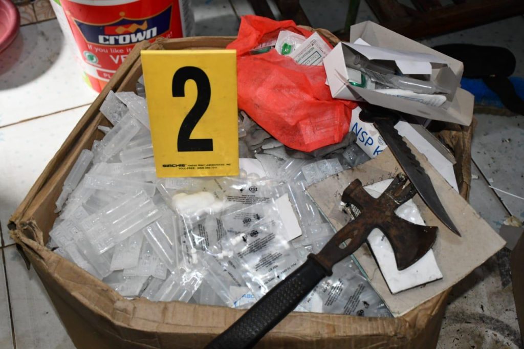 Products nabbed by DCI during operation. PHOTO/@DCI_Kenya/X