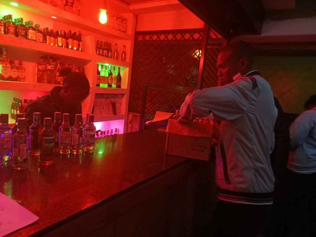 One of the bars that were targeted by NACADA during an operation in Kangemi on Thursday, September 12, 2024. PHOTO/@NACADAKenya/X