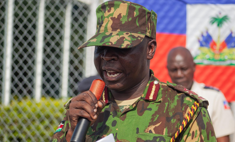 Haiti MSS Force Commander SAIG Godfrey Otunge